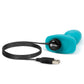 b-Vibe Petite Rimming Plug - Teal