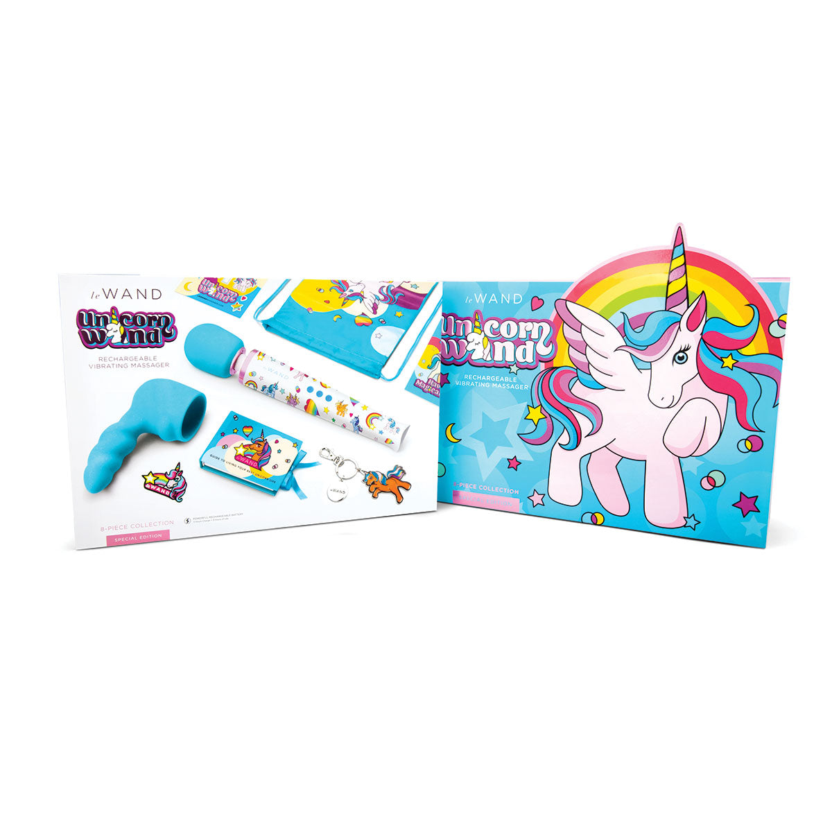 Set de Masajeador Unicornio Edición Limitada Le Wand