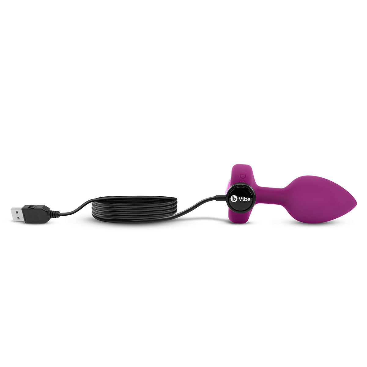 Plug vibrant Bijou b-Vibe S/M - Fuchsia