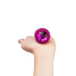 Plug vibrant Bijou b-Vibe S/M - Fuchsia