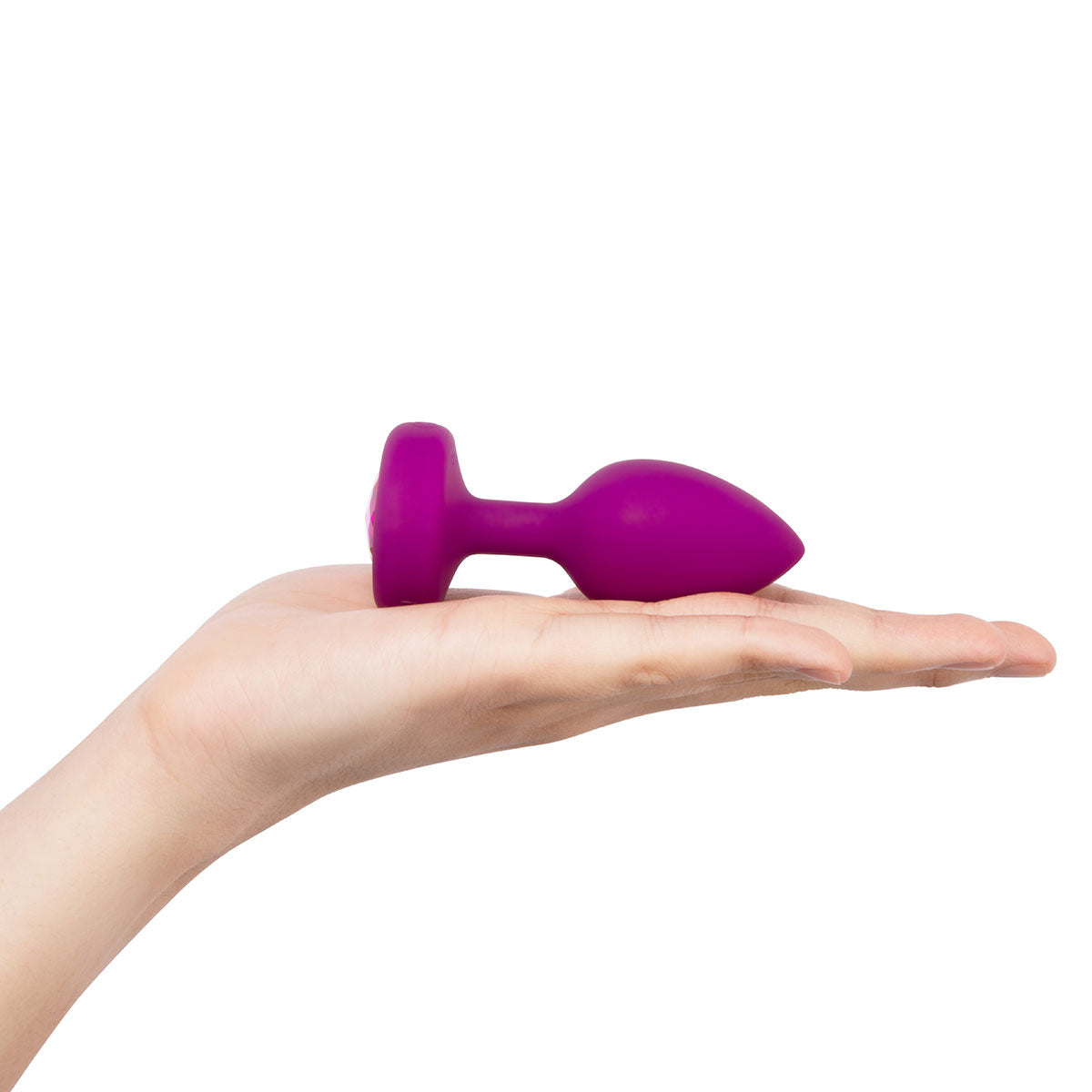 Plug vibrant Bijou b-Vibe S/M - Fuchsia