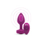 Plug vibrant Bijou b-Vibe S/M - Fuchsia