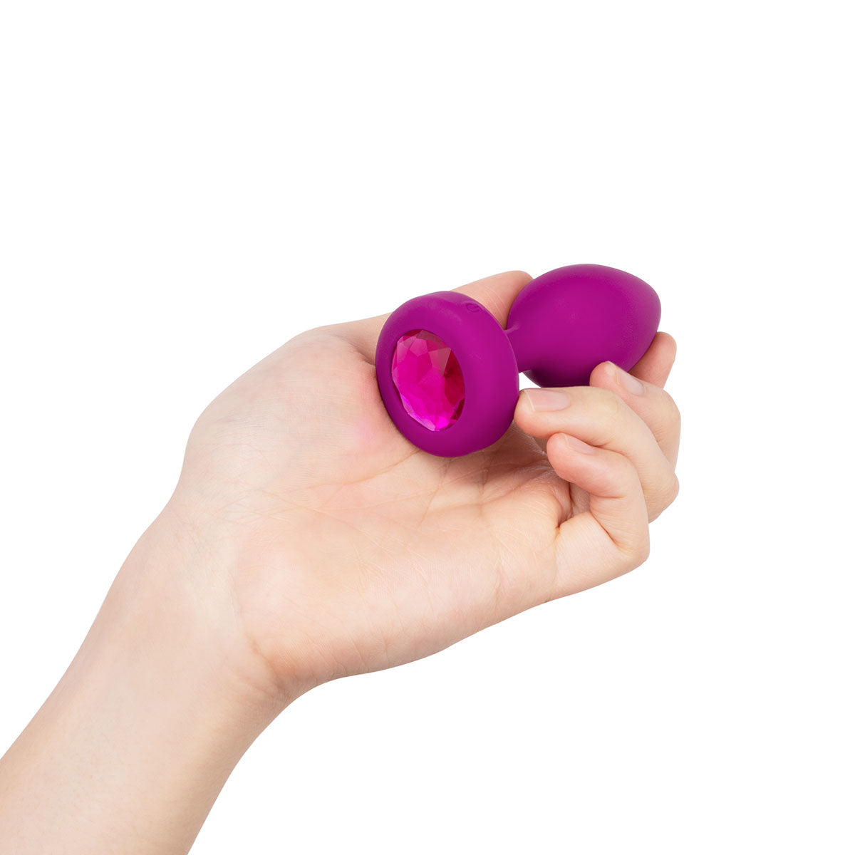 Plug vibrant Bijou b-Vibe S/M - Fuchsia