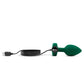 b-Vibe Vibrating Jewel Plug M/L - Esmeralda