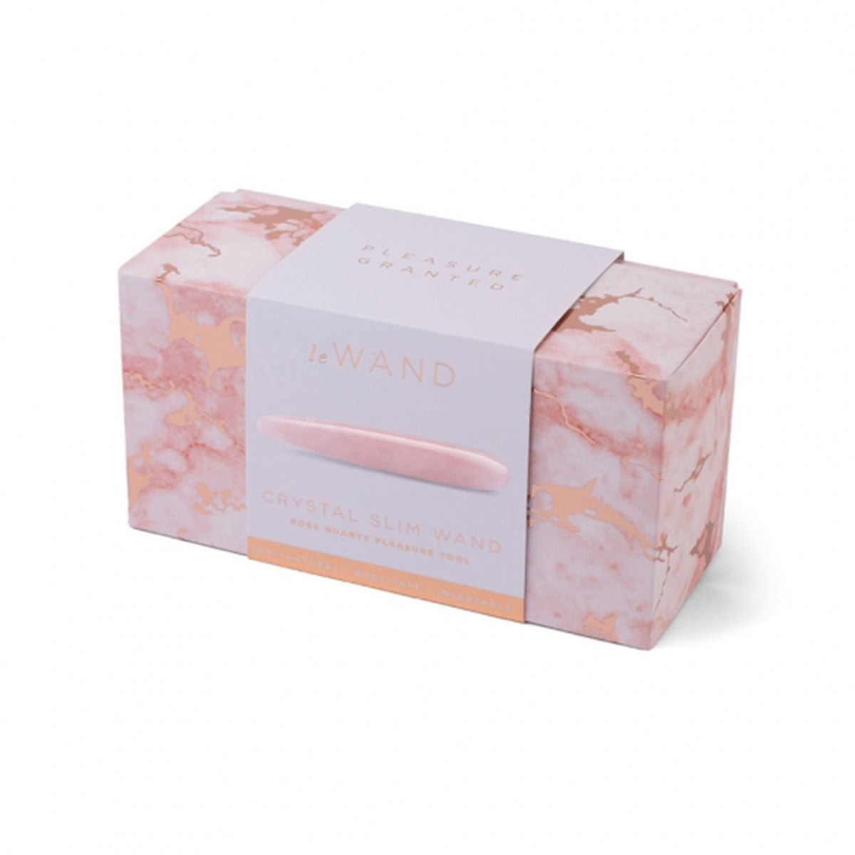 Varita fina de cristal Le Wand - Cuarzo rosa