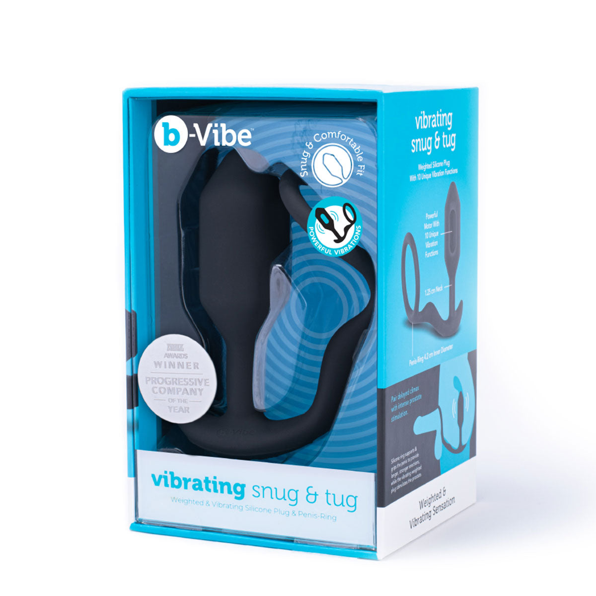 b-Vibe Vibrating Snug & Tug M Negro