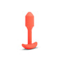 b-Vibe Vibrating Snug Plug 1 S Naranja