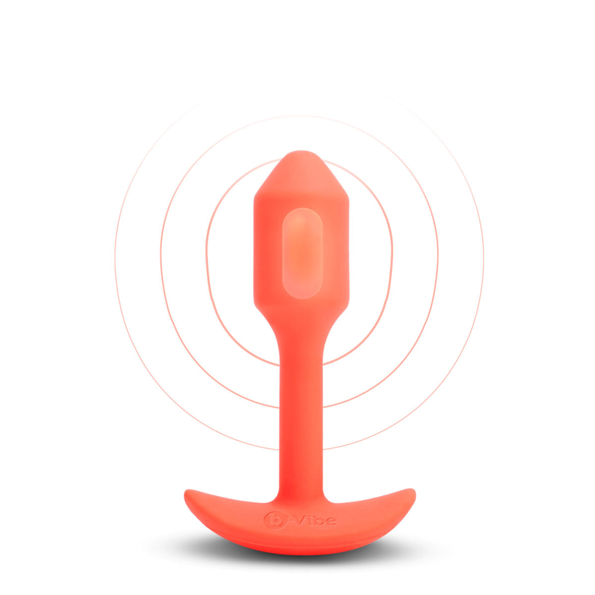 b-Vibe Vibrating Snug Plug 1 S Naranja