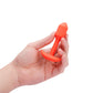 b-Vibe Vibrating Snug Plug 1 S Naranja