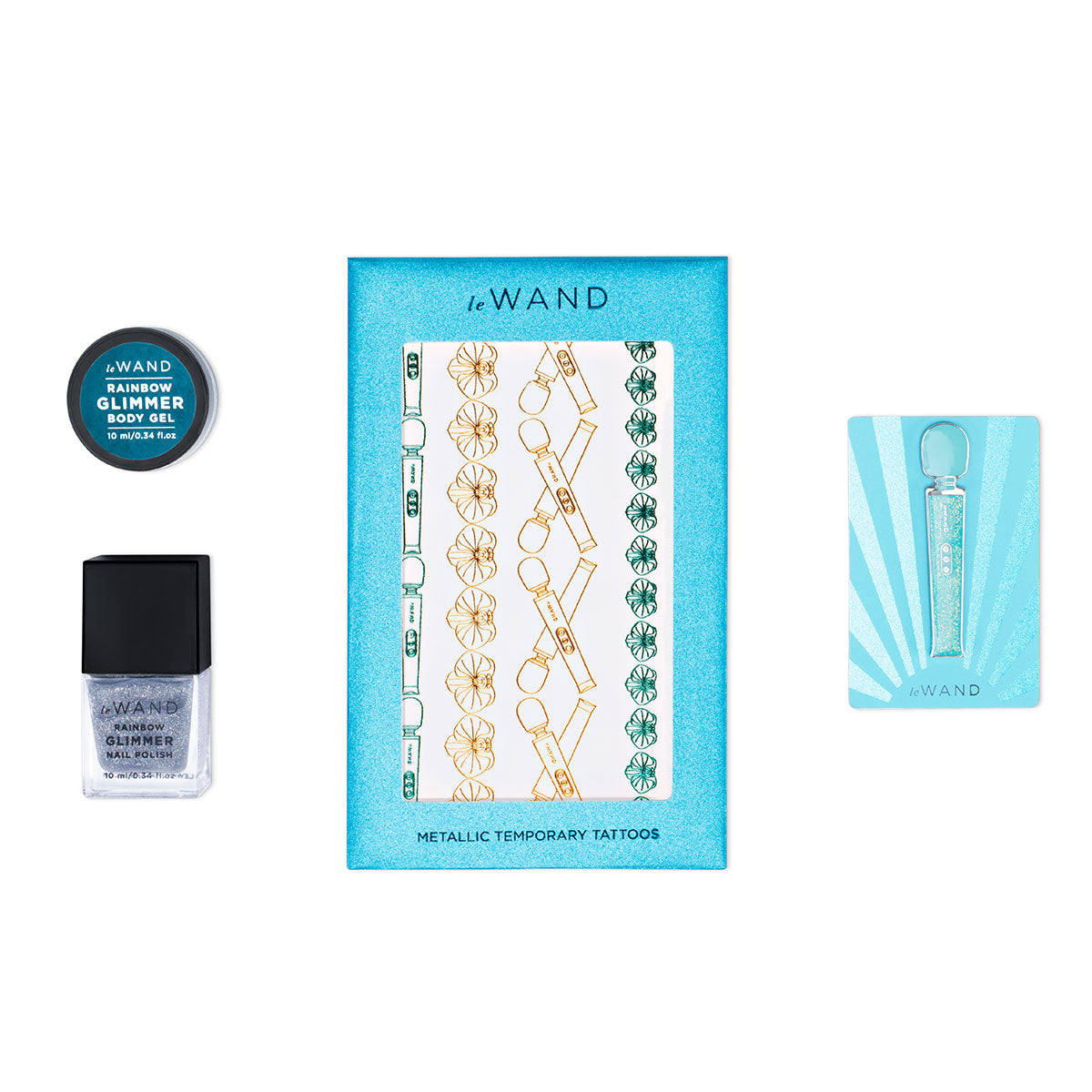 Le Wand Massager - Tout ce qui brille, en bleu