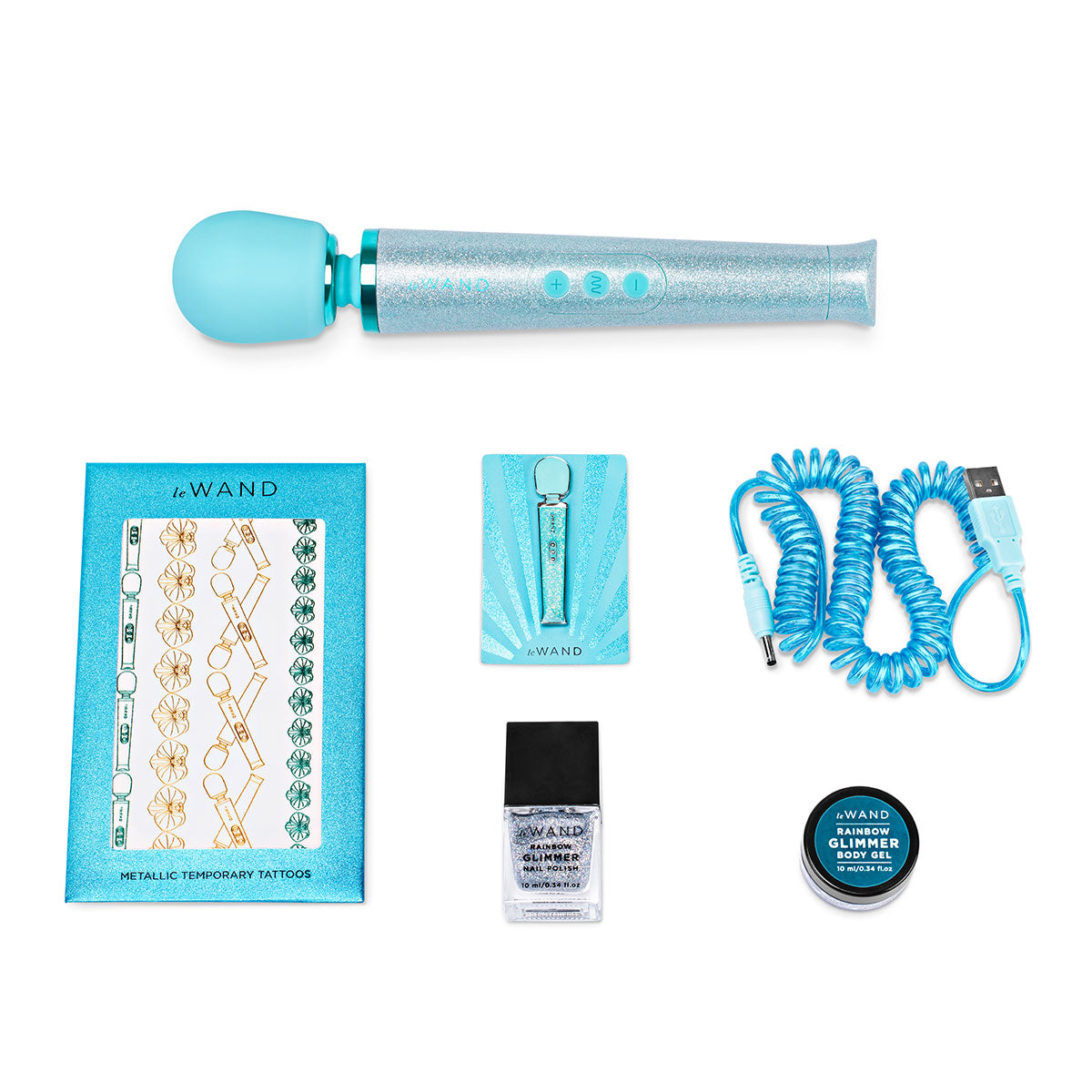 Le Wand Massager - Tout ce qui brille, en bleu