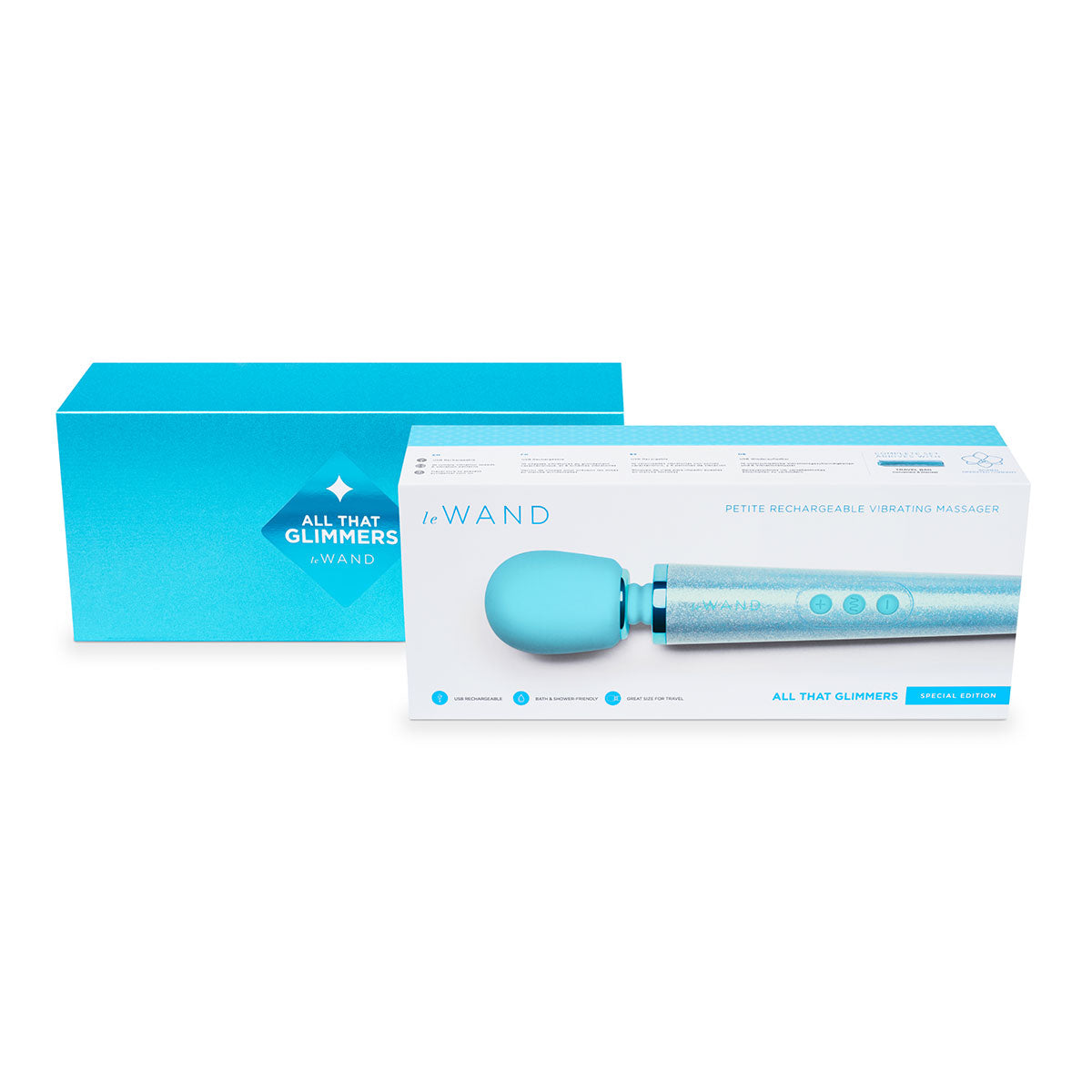 Le Wand Massager - Tout ce qui brille, en bleu
