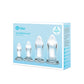 Juego de dilatadores anales de cristal b-Vibe
