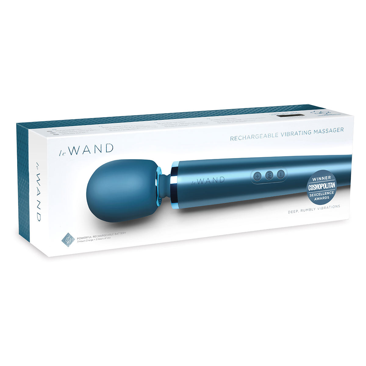 Masseur vibrant Le Wand - Bleu Pacifique