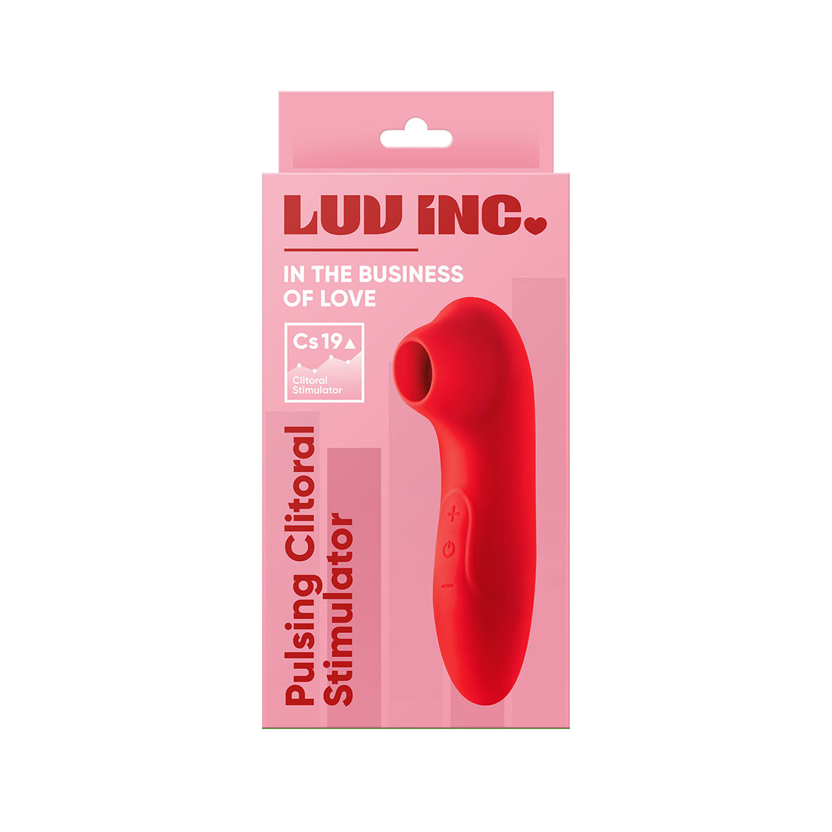 Luv Inc. Stimulateur clitoridien vibrant – Rouge
