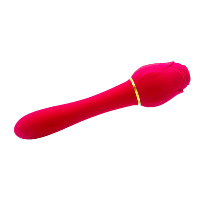 C'est le jouet rose vibrant et suceur Rose Suckle