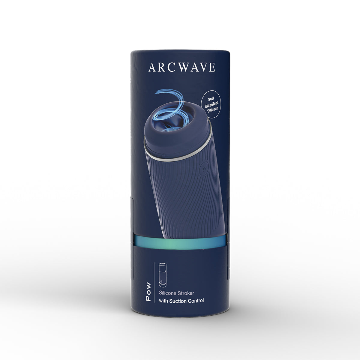 Arcwave Pow Stroker avec contrôle d'aspiration bleu