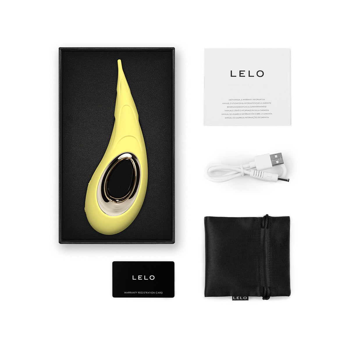 LELO Dot Cruise Vibe de precisión - Sorbete de limón