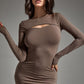 Second Skin Keyhole Dress