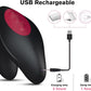 Vibrador anal inflable expandible