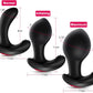 Vibrador anal inflable expandible