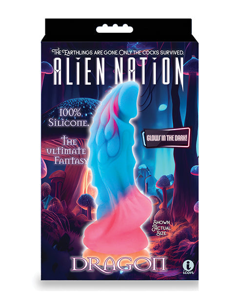 Dildo dragón brillante de Alien Nation