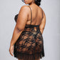 Plus Size All That Lace Babydoll