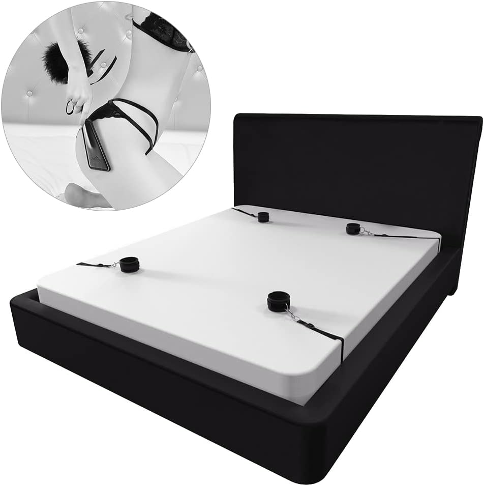 Kit de sujeción ajustable para cama de BDSM