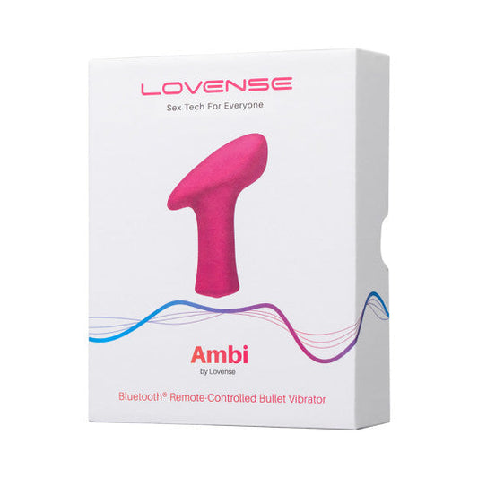 Vibreur Lovense Ambi Bullet - Rose