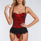 Skirted Lace Bridal Bustier