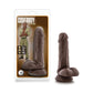 Gode ceinture Coverboy Top Gun Tommy de 15 cm – Marron