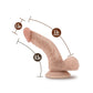Dildo Coverboy The Boy In Blue de 6.5" - Color Carne