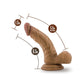 Godemichet Coverboy Papito 16,5 cm - Latin