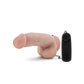 Coverboy El mariscal de campo Dildo vibrador de 7" - Vainilla