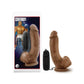 Coverboy The Boxer 9" Dildo Vibrador - Mocha