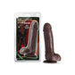 Coverboy Movie Star Godemichet de 20 cm - Chocolat
