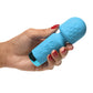 Bang! Mini Vibrador de Varita de Silicona - Azul