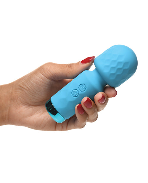 Bang! Mini Vibrador de Varita de Silicona - Azul