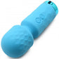 Bang! Mini Vibrador de Varita de Silicona - Azul