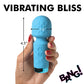 Bang! Mini Vibrador de Varita de Silicona - Azul