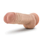 Blush Au Naturel Grand gode de 25 cm avec testicules Beige