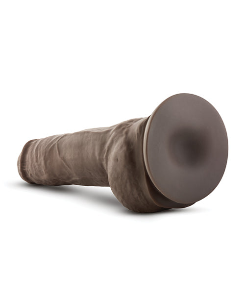 Dildo Grande con Bolas Blush Au Naturel de 25 cm Marrón