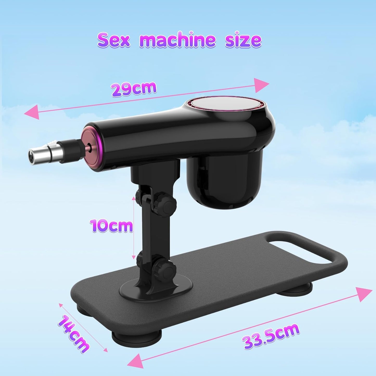 BoldQuiver Remote Control Dildo Sex Machine