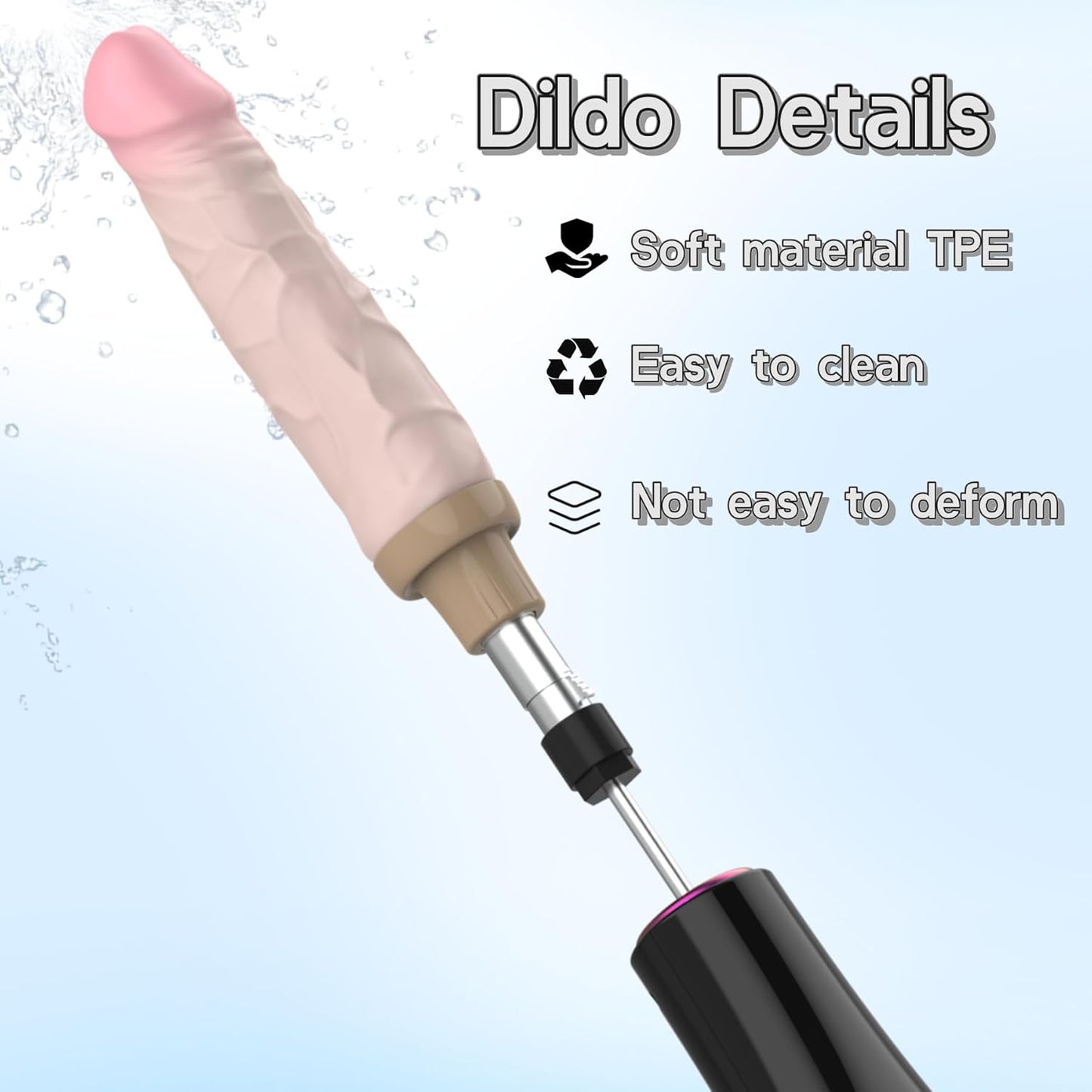 BoldQuiver Remote Control Dildo Sex Machine