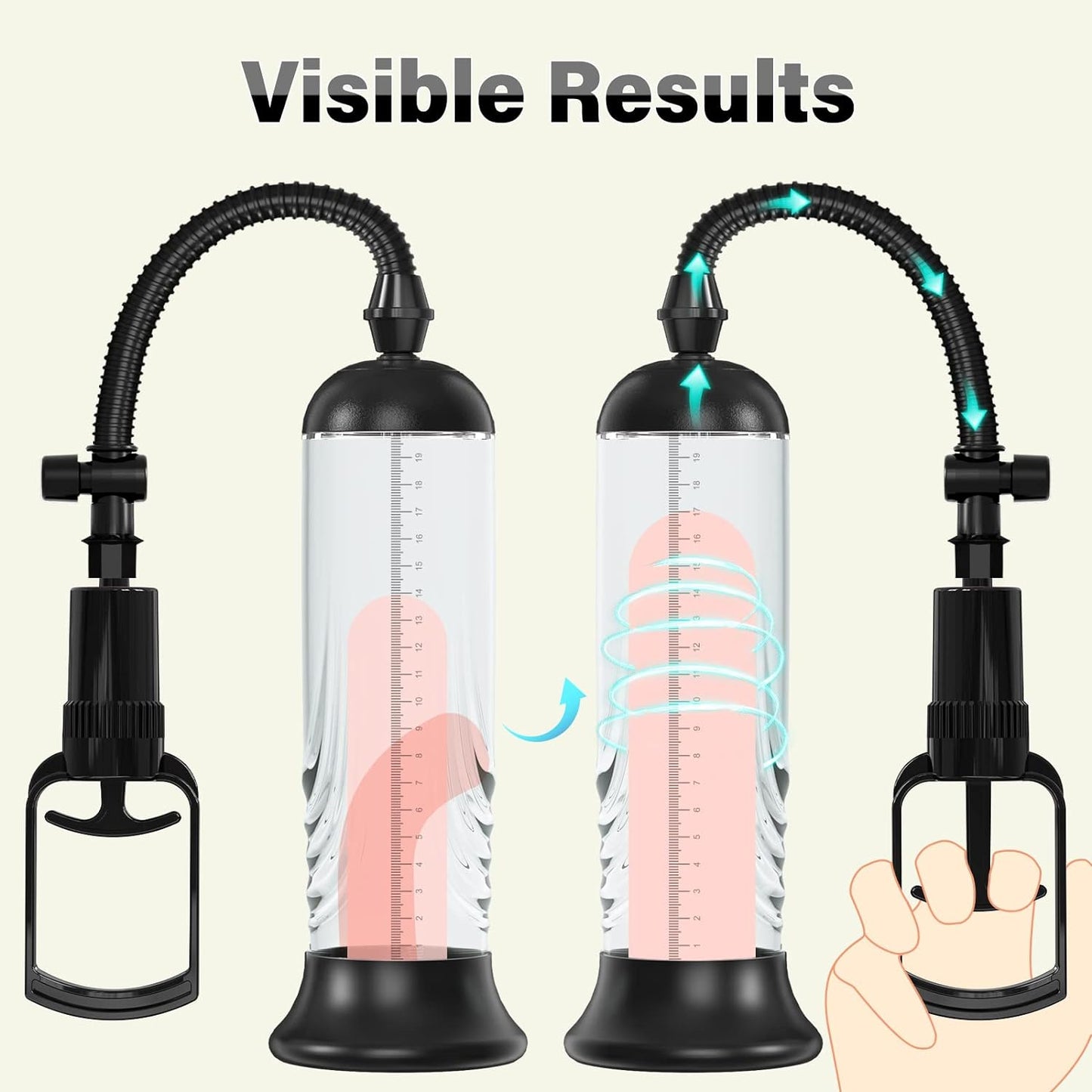 Manual Enhancement & Training Penis Enlarger Pump