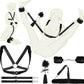 Triple-Point BDSM Restraint Set for Chest, Hands & Ankles