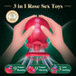 Blooming Rose Clitoral Suction Vibrator