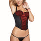 Black Mesh and Lycra Bustier