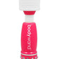 Vibromasseur baguette mini Bodywand Néon - Rose néon