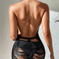 Low Cut Fringe Chemise